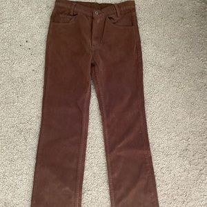 Brandy Melville Corduroy Brown Pants